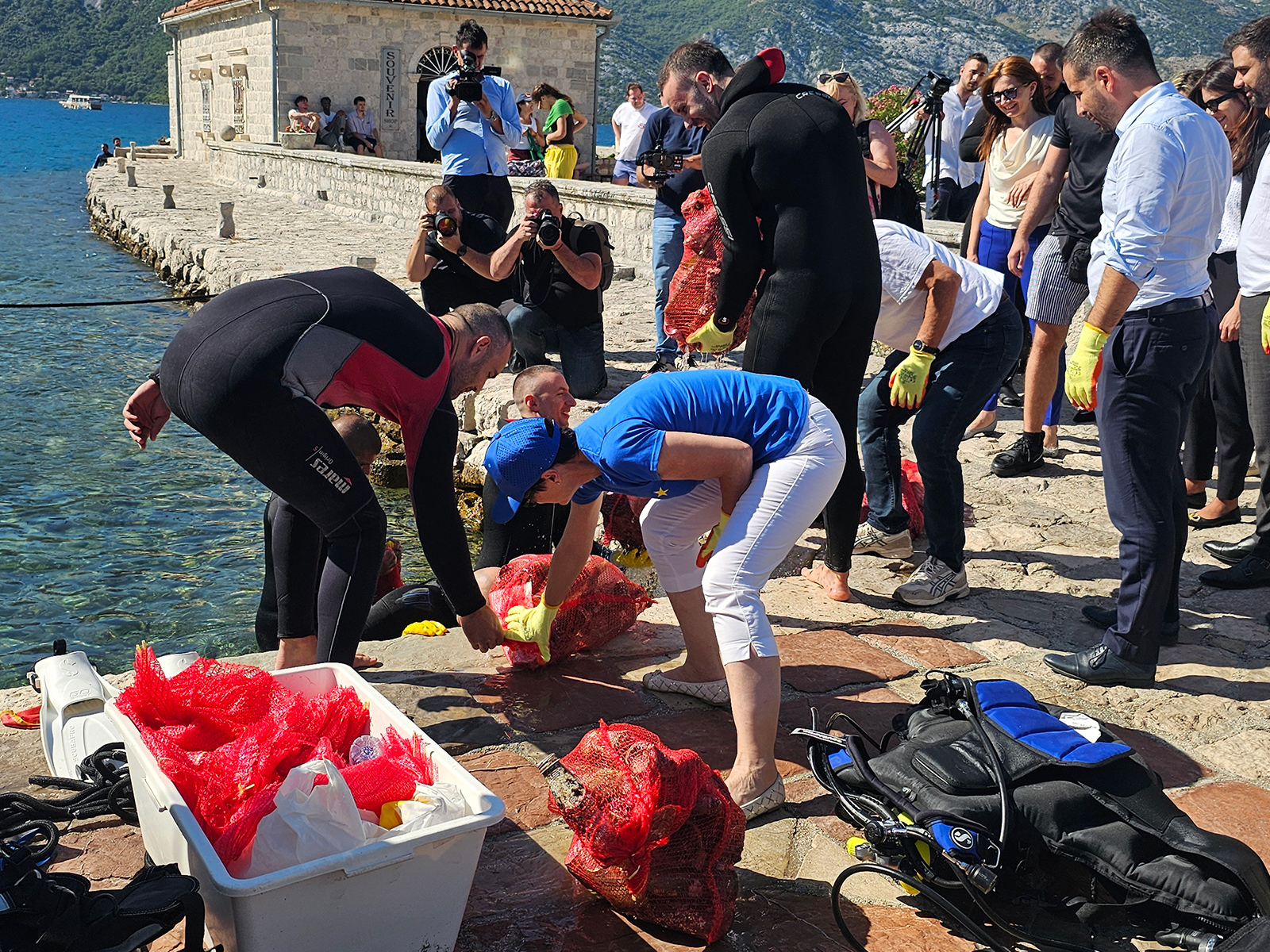 Od blagoslova do zajedničke akcije: EcoBoats u misiji očuvanja Boke